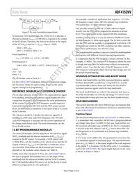 ADF4152HVBCPZ Datasheet Page 21