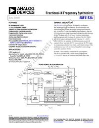 ADF4153ABRUZ-RL7 Datasheet Cover