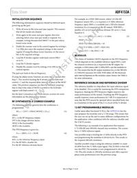 ADF4153ABRUZ-RL7 Datasheet Page 17