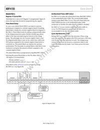 ADF4155BCPZ-RL7 Datasheet Page 22