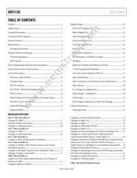 ADF4156BRUZ-RL Datasheet Page 2
