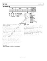 ADF4193WCCPZ-RL7 Datasheet Page 22