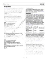 ADF4193WCCPZ-RL7 Datasheet Page 23