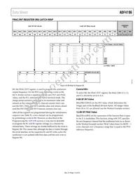 ADF4196BCPZ Datasheet Page 15