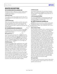 ADF4252BCPZ-RL Datasheet Page 23