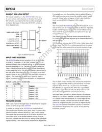 ADF4350BCPZ-RL Datasheet Page 12