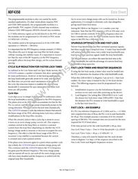 ADF4350BCPZ-RL Datasheet Page 22