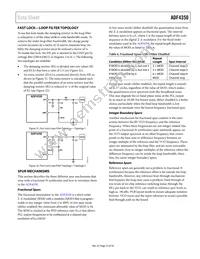 ADF4350BCPZ-RL Datasheet Page 23