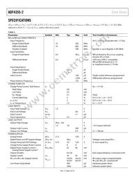 ADF4355-2BCPZ-RL7 Datasheet Page 4