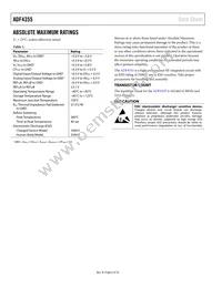 ADF4355BCPZ-RL7 Datasheet Page 6