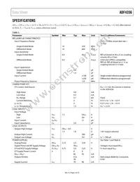 ADF4356BCPZ-RL7 Datasheet Page 3