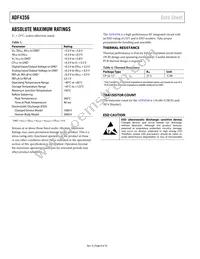 ADF4356BCPZ-RL7 Datasheet Page 6