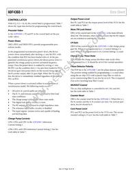ADF4360-1BCPZ Datasheet Page 18