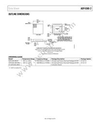 ADF4360-2BCPZRL7 Datasheet Page 23