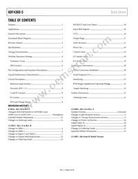 ADF4360-5BCPZ Datasheet Page 2