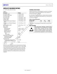 ADF4372BCCZ-RL7 Datasheet Page 8