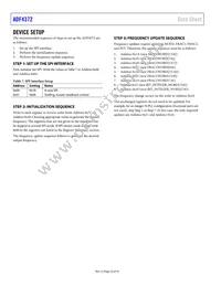 ADF4372BCCZ-RL7 Datasheet Page 22