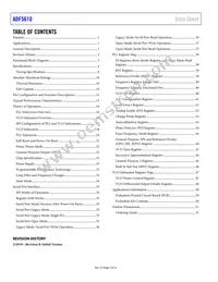 ADF5610BCCZ-RL7 Datasheet Page 2