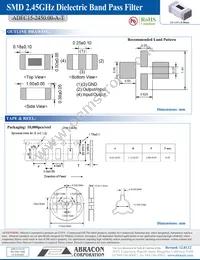 ADFC15-2450.00-A-T Datasheet Page 2