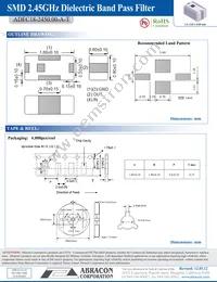 ADFC18-2450.00-A-T Datasheet Page 2