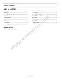 ADG1202BRJZ-REEL7 Datasheet Page 2