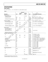 ADG1202BRJZ-REEL7 Datasheet Page 3