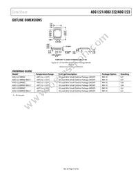 ADG1222BRMZ Datasheet Page 15