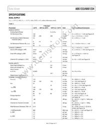 ADG1233YCPZ-REEL Datasheet Page 3