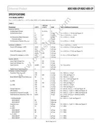 ADG1409SRU-EP Datasheet Page 3