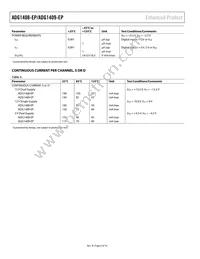 ADG1409SRU-EP Datasheet Page 8