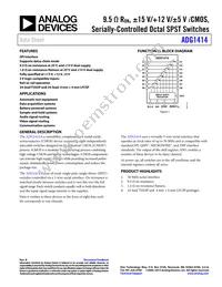 ADG1414BRUZ Datasheet Cover