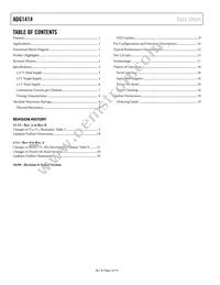 ADG1414BRUZ Datasheet Page 2