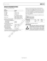 ADG1414BRUZ Datasheet Page 9