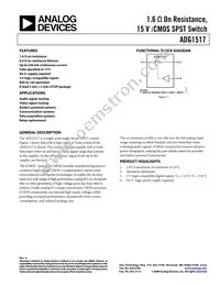 ADG1517BCPZ-REEL7 Datasheet Cover