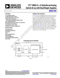 ADG2188YCPZ-HS-RL7 Datasheet Cover