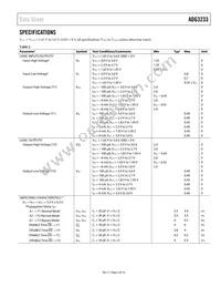 ADG3233BRMZ-REEL7 Datasheet Page 3