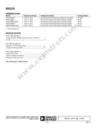 ADG3245BRU Datasheet Page 12