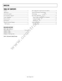 ADG3248BKSZ-REEL7 Datasheet Page 2