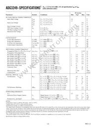 ADG3249BRJZ-REEL7 Datasheet Page 2