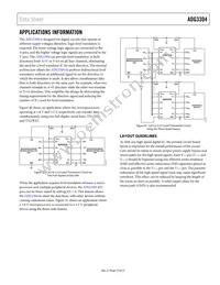 ADG3304BCBZ-REEL Datasheet Page 19