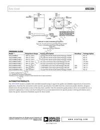 ADG3304BCBZ-REEL Datasheet Page 21