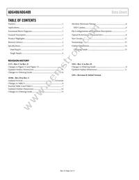ADG408BR-REEL7 Datasheet Page 2