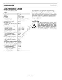 ADG408BR-REEL7 Datasheet Page 6