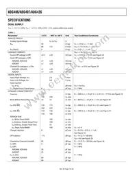 ADG426BRSZ-REEL7 Datasheet Page 4
