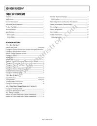 ADG509FBRN Datasheet Page 2