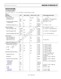 ADG5209SRU-EP-RL7 Datasheet Page 3