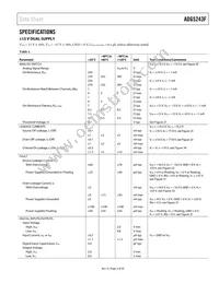 ADG5243FBRUZ-RL7 Datasheet Page 3