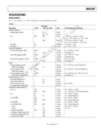 ADG528FBP Datasheet Page 3