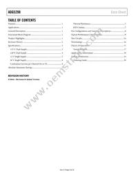ADG5298HFZ Datasheet Page 2