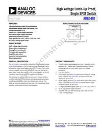 ADG5401BRMZ-RL7 Datasheet Cover